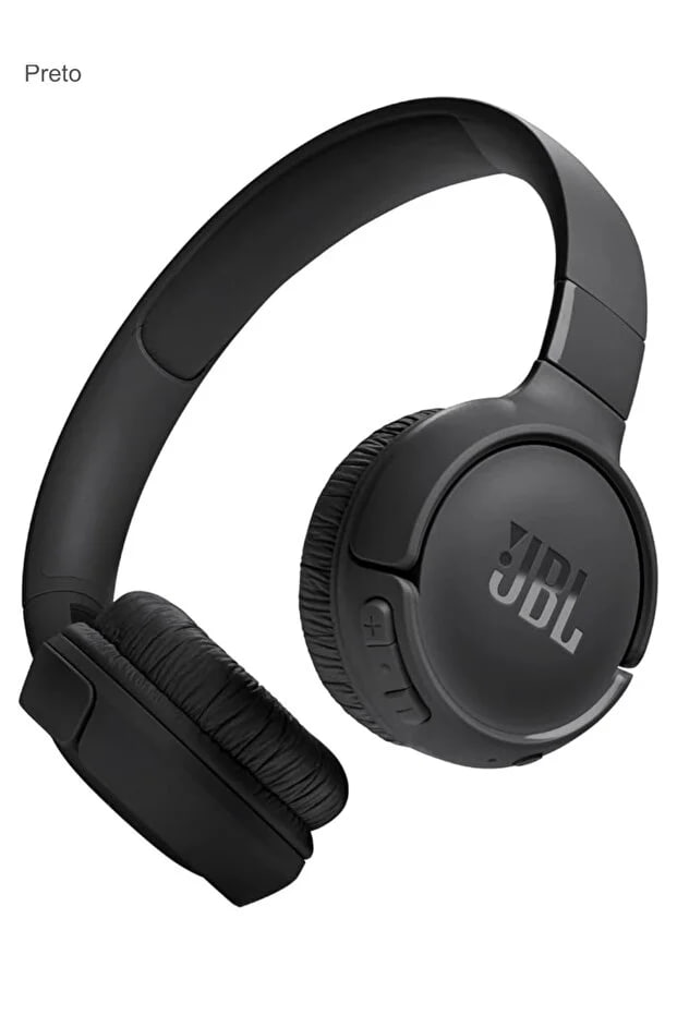 JBL T520bt black wireless bluetooth over-ear headphone-jb.t520btblkeu-ty
